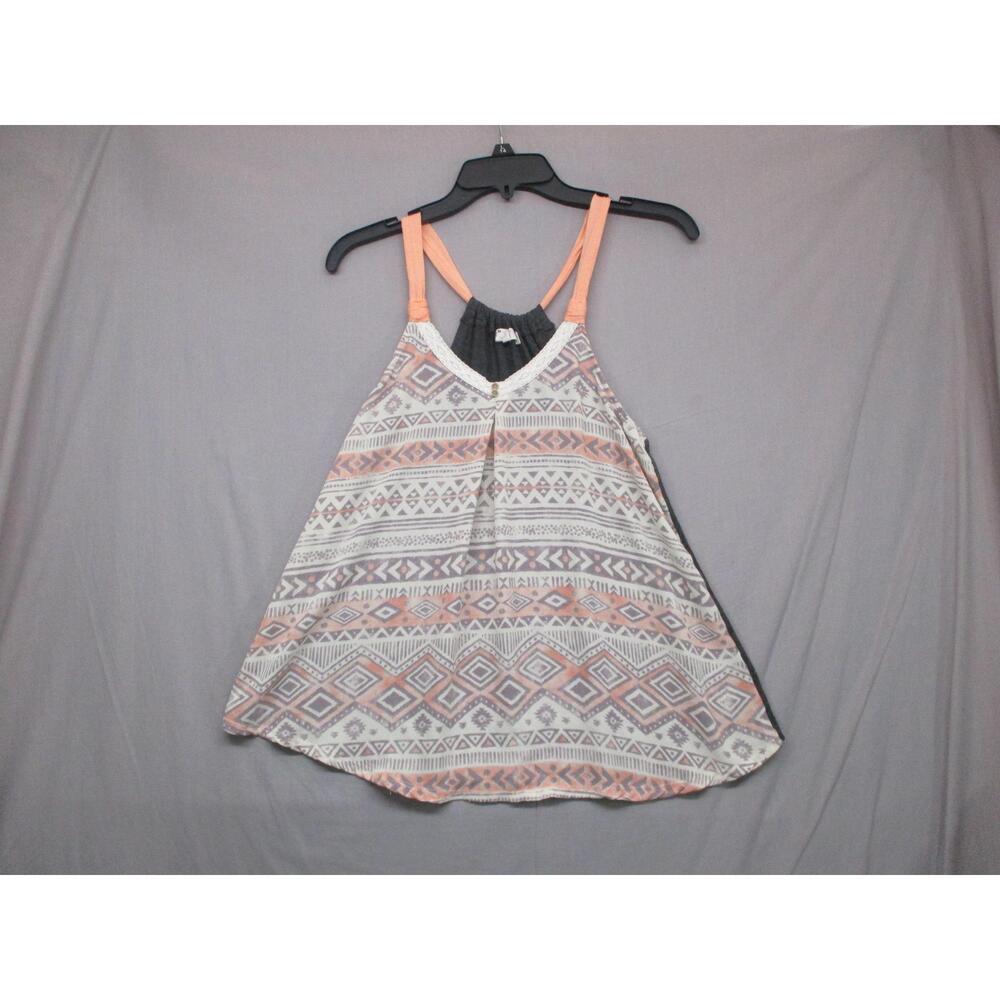 Jolt‎ Multicolor Aztec Trendy Sleeveless Racerback Womens Tank Size Medium